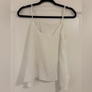 JOLI NU. CAMILLE in Eggshell:A-line, flowing, strap-y tank that’s reversible-S/M
